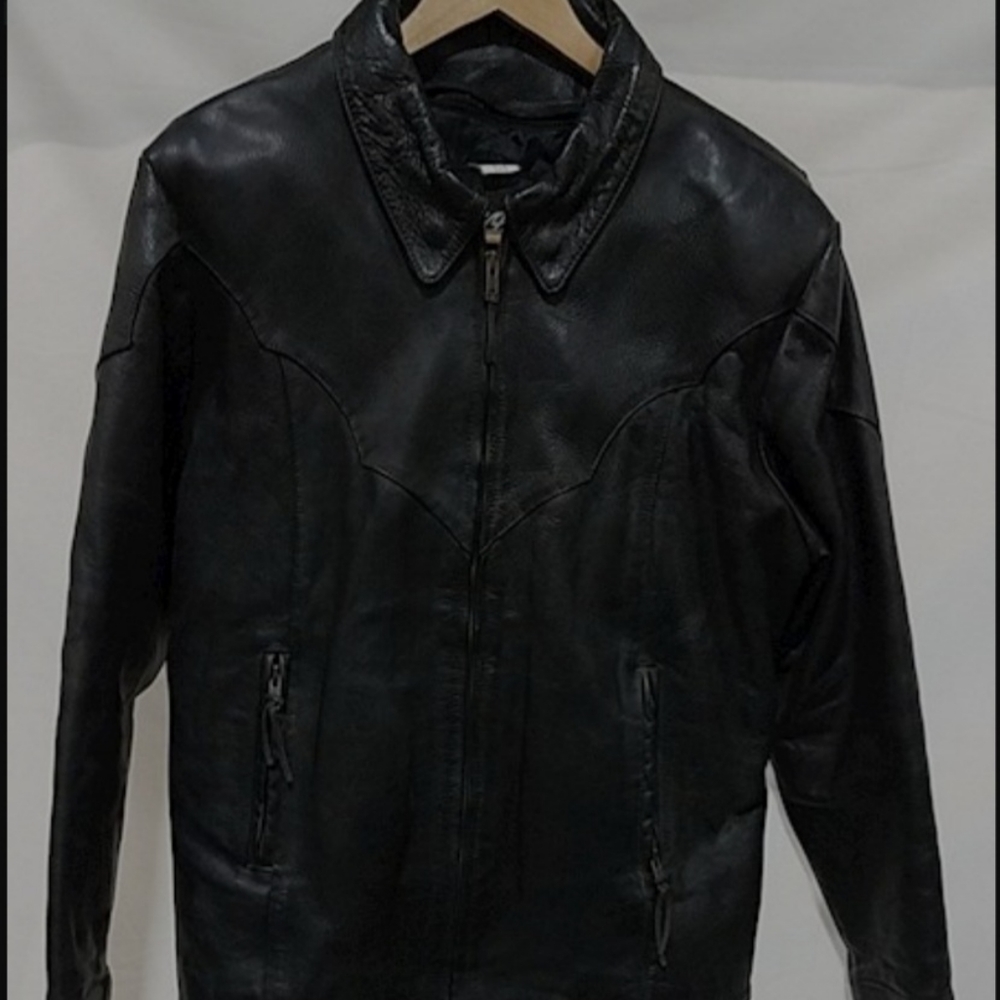 Chrome Gear Women's Leather Motorcycle Jacket XL